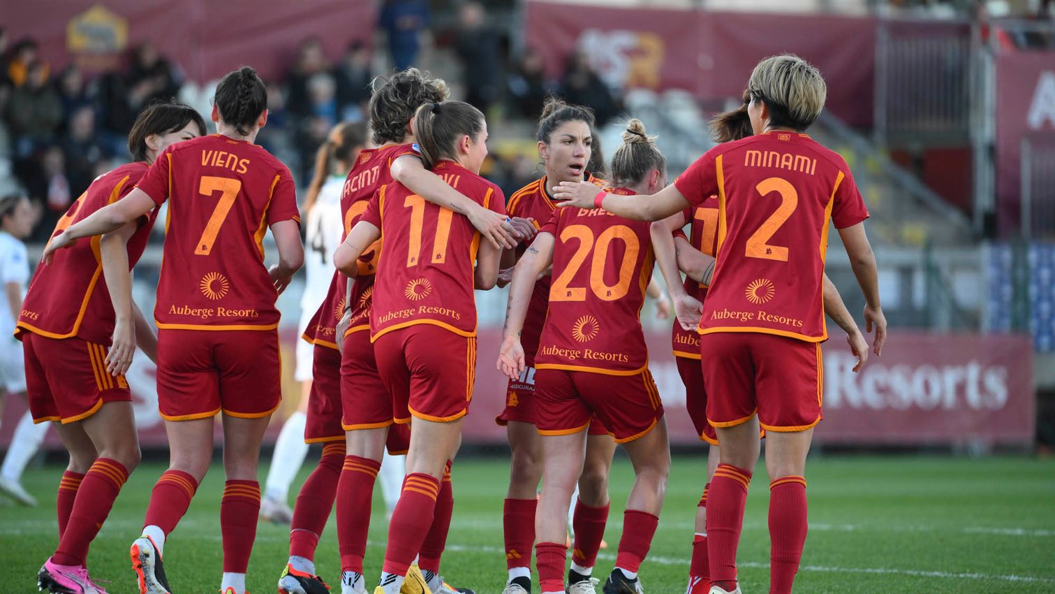 Femminile ROMA SASSUOLO 3 0 Tripletta Di Giacinti E Le Giallorosse