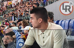 Roma-Venezia: lo squalificato Mancini presente allo Stadio Olimpico (FOTO)