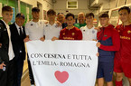 U18: la squadra giallorossa al fianco dell’Emilia Romagna dopo la sfida col Cesena