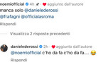 Instagram, Noemi e Fagnani all’Olimpico: “Manca solo De Rossi”. La divertente risposta del mister: “C’ho da fa…” (FOTO)