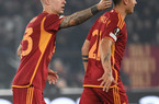Mancini e Dybala, la Roma vola. In semifinale c’è il Leverkusen