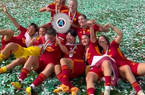 Serie A Femminile, la Roma celebra il secondo scudetto consecutivo: la festa delle giallorosse al Tre Fontane (VIDEO)