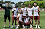 FOTO – Instagram, risate a Trigoria: Gollini nella squadra vincente di oggi…grazie a Photoshop