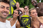 FOTO – El Shaarawy in vacanza con Okoli e Brescianini tra mare e padel