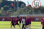 Trigoria, rifinitura pre Viktoria Plzen: squadra in campo (FOTO)