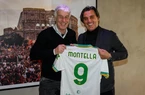 Trigoria: Montella fa visita ai giallorossi (FOTO)