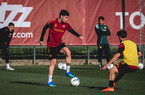 Trigoria: rientro in gruppo per Soulé, assenti i nazionali. Aggregati cinque giovani dalla Primavera (FOTO e VIDEO)