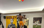 Instagram, Wesley si allena a casa in palestra: “Giorno di lavoro” (FOTO)