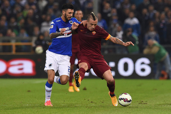 uc-sampdoria-v-as-roma-serie-a-12