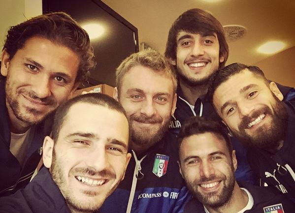 bonucci-instagram_de-rossi-perin-candreva-cerci-sirigu