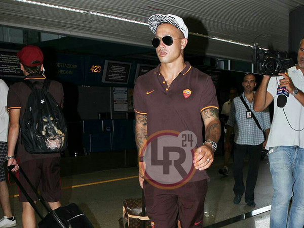 nainggolan-partenza-fiumicino