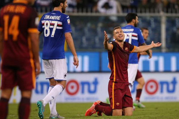 dzeko-impreca-samp-roma