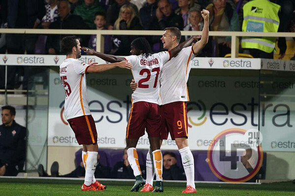 fiorentina-roma-gervinho-dzeko-pjanic-festeggiano-lr24