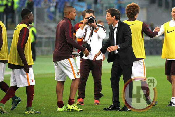 garcia-vainquer-fine-partita-roma-lazio-08-11-15