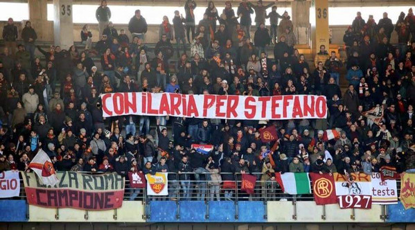 chievo-roma-striscione-cucchi