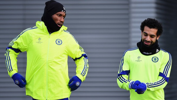 salah-drogba-allenamento-chelsea