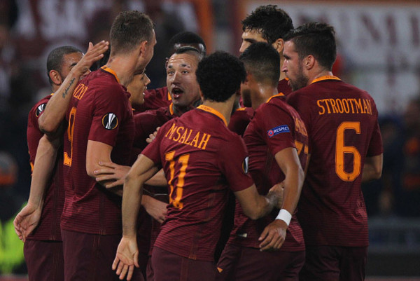 as-roma-v-fc-viktoria-plzen-uefa-europa-league