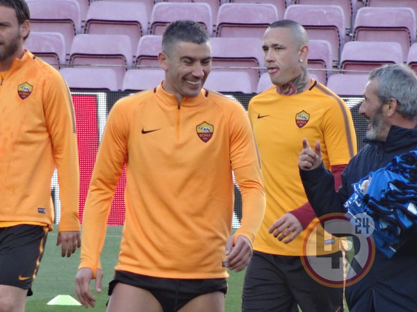 kolarov-nainggolan-allenamento