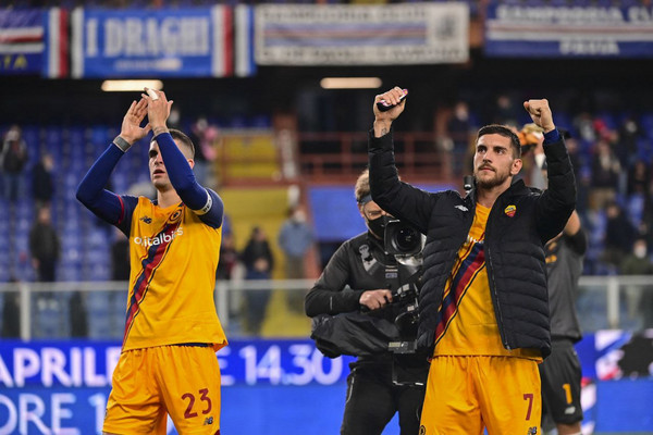 mancini-pellegrini-sampdoria-roma