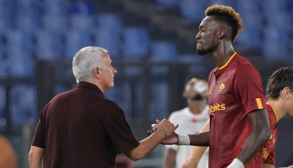 mourinho-abraham-roma-monza