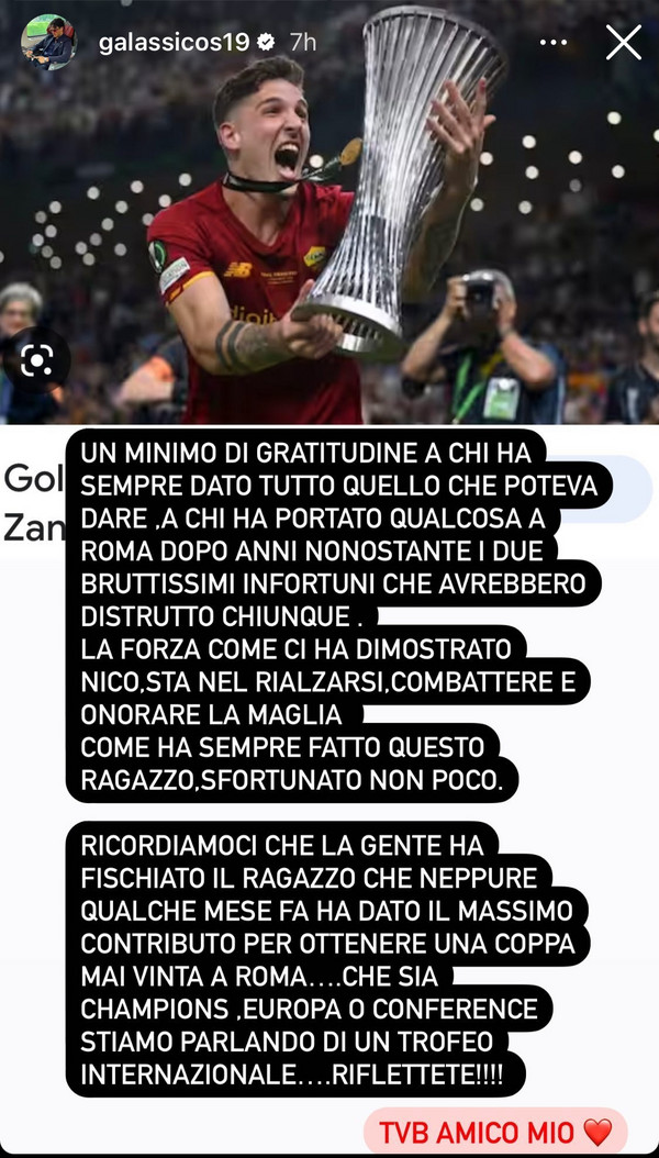 instagram-galasso-migliore-amico-zaniolo