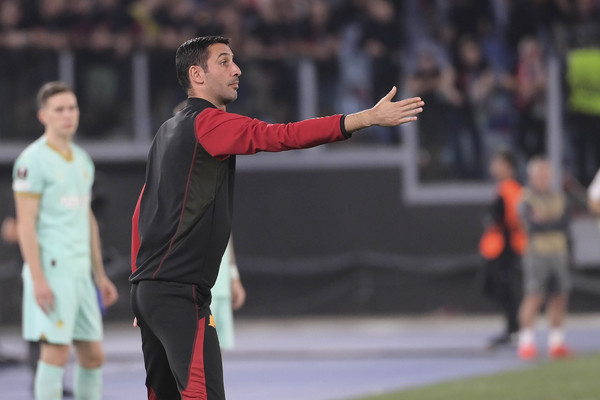 as-roma-v-sk-slavia-praha-group-g-uefa-europa-league-2023-24